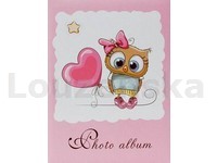 Album 10x15/100foto MM-46100B Owl-2 2 růžové GEDEON